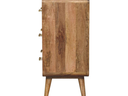 T Bar Ridged Chest - Brown