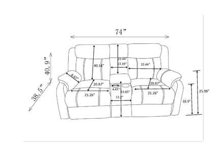 Sonet Domino - Recliner
