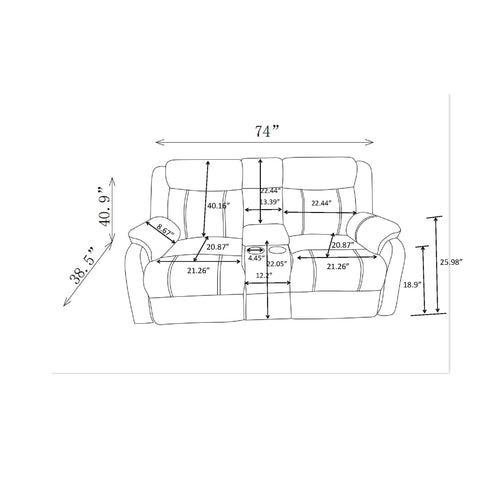 Sonet Domino - Recliner