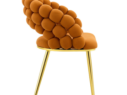 Puffy Bubble, Ball Chain Chairs For Dining Room (Set of 2)
