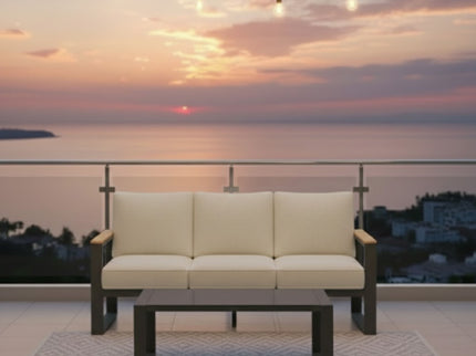 Modern Outdoor Sofa Set With Coffee Table