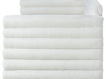 Fandango - Upholstered Twin Day Bed With Trundle - White