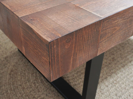 Rectangular Coffee Table With U-Shaped Legs Living Room - Multi