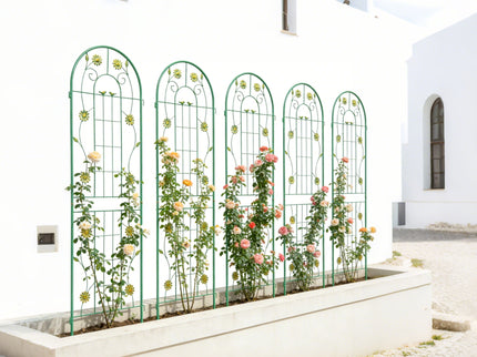 Metal Garden Trellis Rustproof Trellis For Climbing Plant Outdoor Flower Support