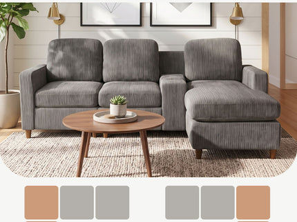 L - Sectional Sofa With Reversible Chaise