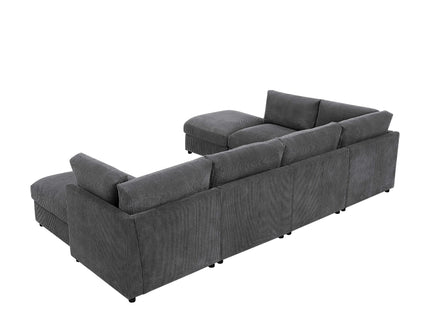 Modern Reversible Modular Sectional