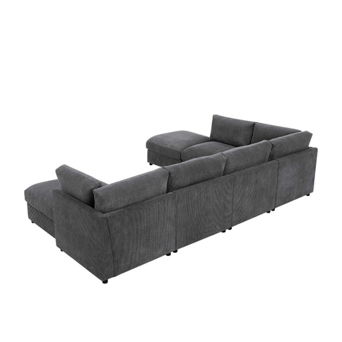 Modern Reversible Modular Sectional