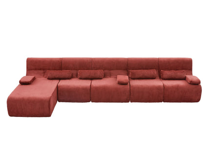 Oversized Sectional Sofa, Living Room Seating With Modular Design