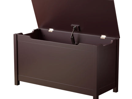 Toy Box Storage With Safety Hinged Lid