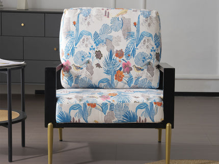 Modern Armchair With Solid Wood Frame