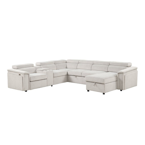Harvey - Power Recliner Sleeper Sectional
