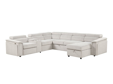 Harvey - Power Recliner Sleeper Sectional