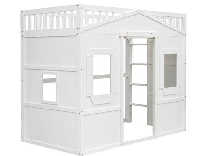House Loft Bed With Ladder