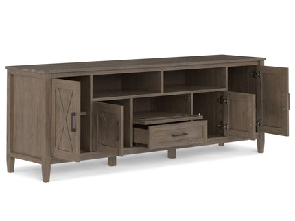 Ela - TV Media Stand - Smoky Brown