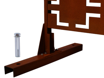 Outdoor & Indoor Metal Privacy Freestanding Decorative Screen
