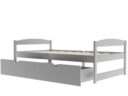Platform Bed With 2 Drawers