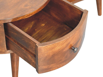 Wave Coffee Table With 1 Drawer