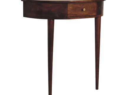 Backless Mounted Console - Brown