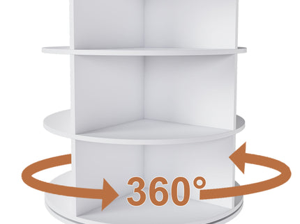Rotating Shoe Rack Tower