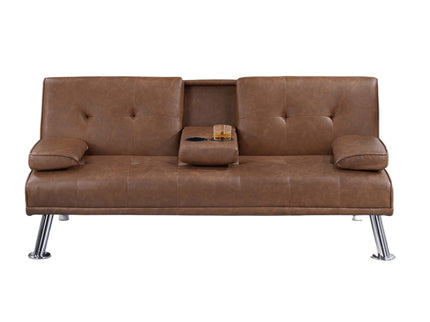 Adjustable Sofa With Fold Down Table And Cup Holders