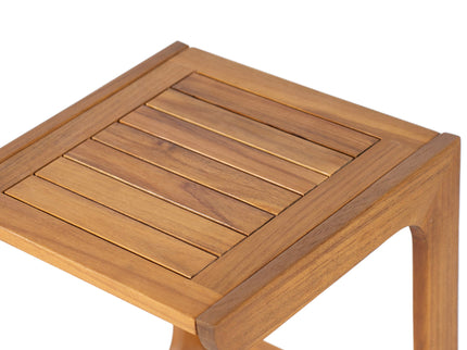 Ashwell - Acacia Wood Side Table - Teak