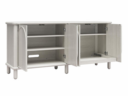 Selena - Credenza - Rustic White