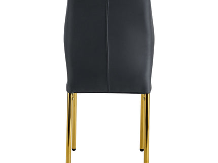 Luxury Simple Chair With Metal Leg