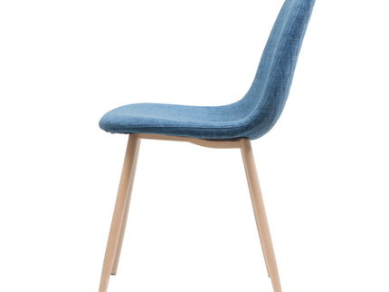 Elegant Dining Chair Set With Fabric
