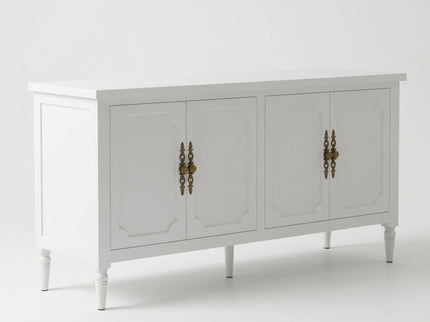 Vintage Buffet Cabinet With Adjustable Shelves
