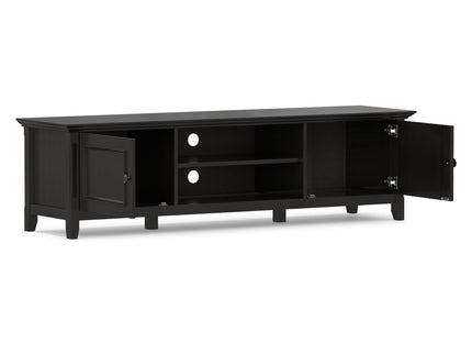 Amherst - Low TV Media Stand - Hickory Brown