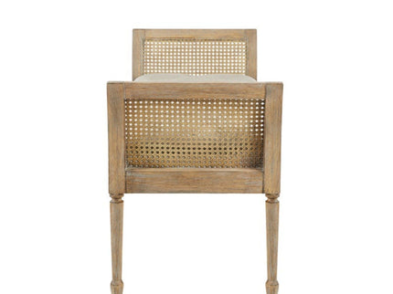 Accent Bench With Arm - Natural