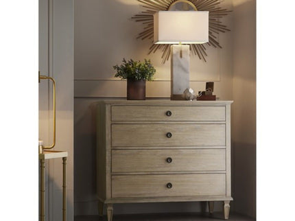 French Inspired Small Dresser - Wire Brushed Light Natural