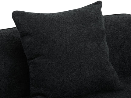 Elegant Curved Sectional Sofa With Full Foam Comfort