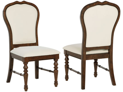 Claire - Upholstered Dining Side Chair (Set of 2) - Ivory