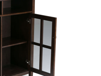 Warm Shaker - Handcrafted Medium Storage Media Cabinet