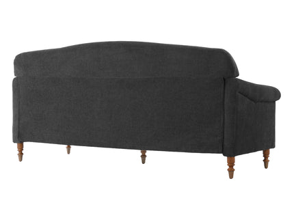 Loveseat Sofa, 2 Seater Couch With Rolled Arms