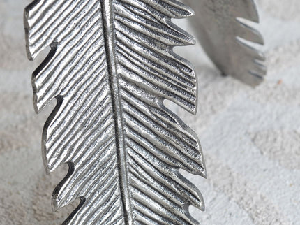 Leaf Side Table - Silver