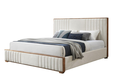 Kaleea - Queen Bed - Beige
