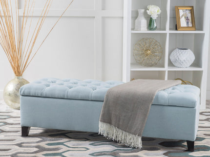 Glouster - Contemporary Storage Ottoman With Button Tufted Design