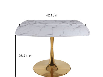 Modern Square Tulip Dining Table