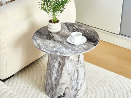 Circular Coffee Table With Adjustable Feet