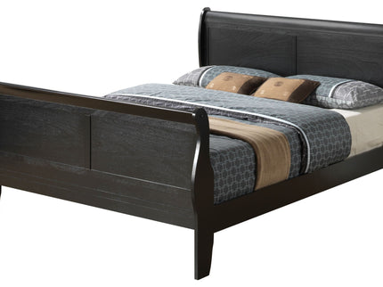 Panel Sleigh Bed
