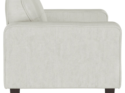 Xana - 2 Piece Upholstered Track Arm Sofa Set - Greige