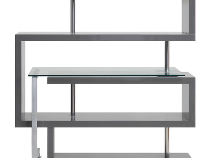 Buck II - Writing Desk With Bookshelf