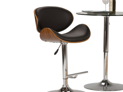 Marana - Multifunctional Handcrafted Bentwood Adjustable Swivel Bar Stool