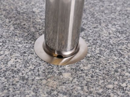 Umbrella Holder Square 55 Lbs Umbrella Base - Natural / Gray