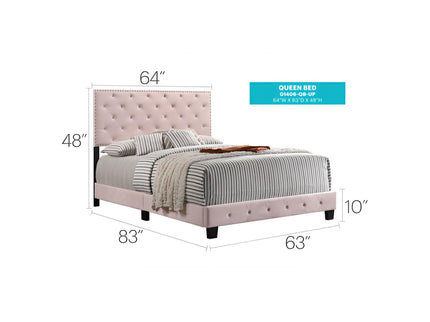 Luxurious Upholstered Bed