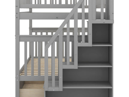 Bunk Bed With Staircase