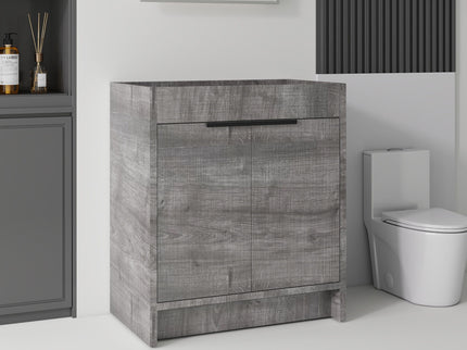 Freestanding Bathroom Vanity Cabinet With Soft Close Doors, Cabinet Only