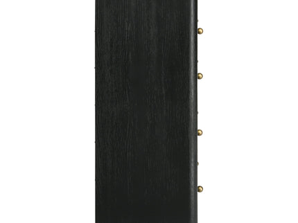 Anser - 5 Drawer Chest, Bedroom Storage Furniture - Black